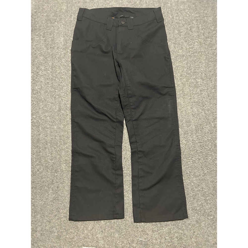1620 cordura pants workwear black fit 30X26 made in usa cotton blend